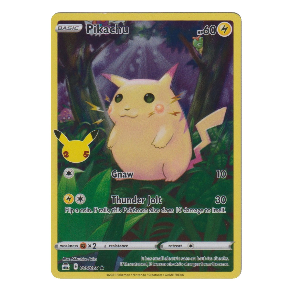Pokémon: Pikachu – Celebrations (CEL 005) – Einzelkarte