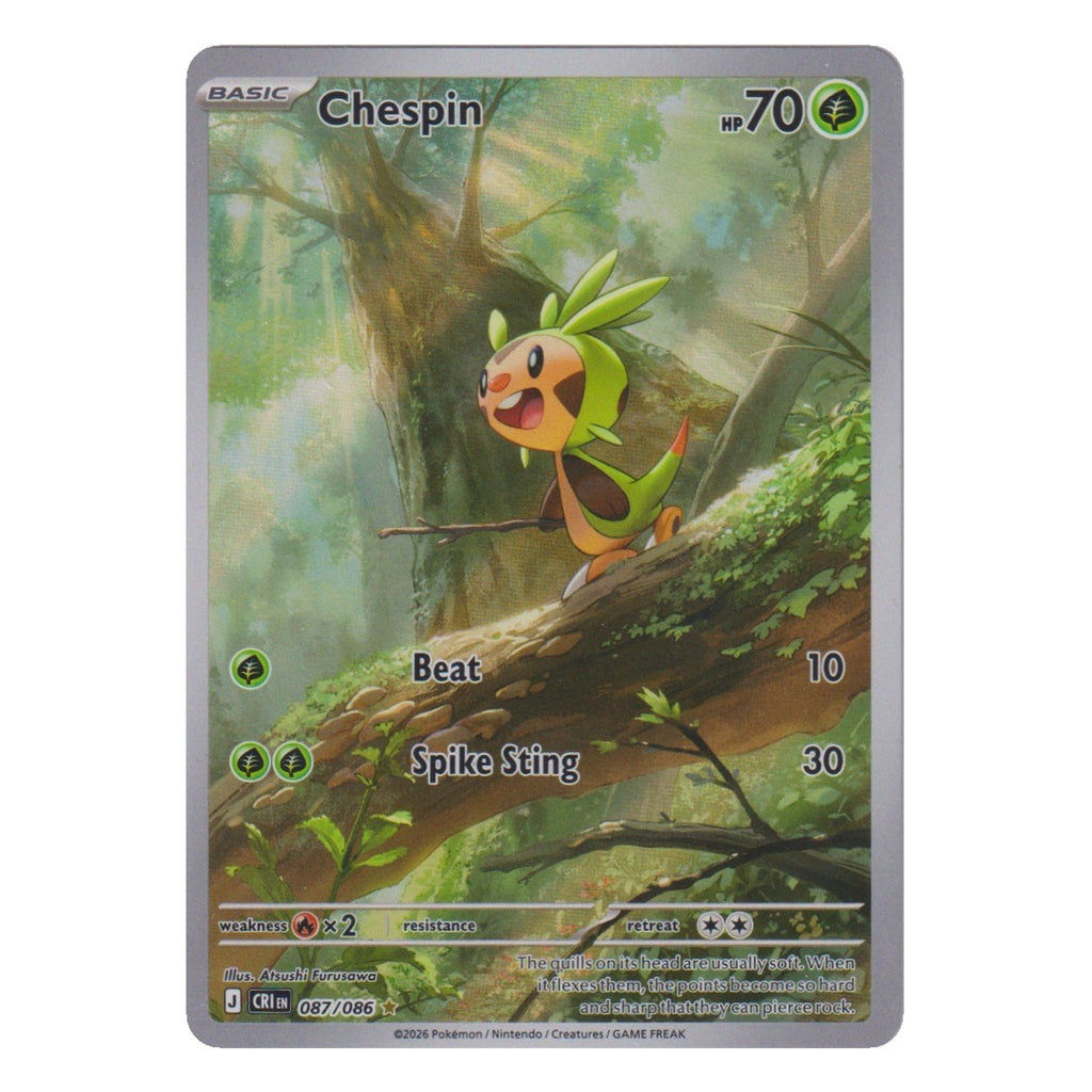 Pokémon: Chespin – Chaos Rising (CRI 087) – Einzelkarte