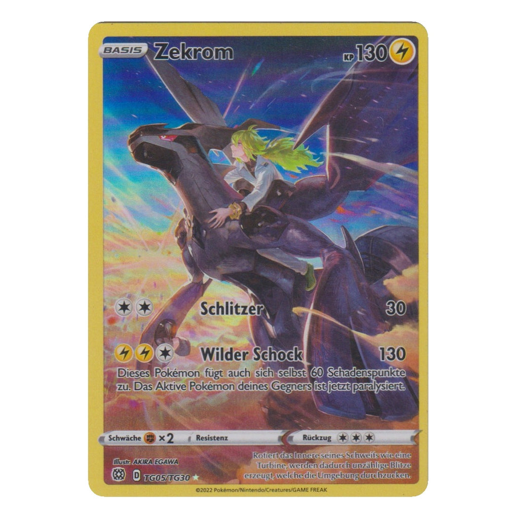 Pokémon: Zekrom – Verlorener Ursprung (LOR TG05) – Einzelkarte