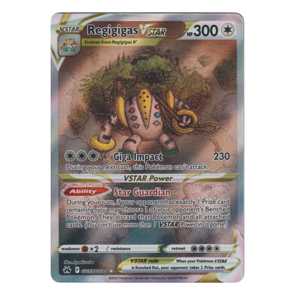 Pokémon: Regigigas VSTAR – Crown Zenith (CRZ GG55) – Einzelkarte