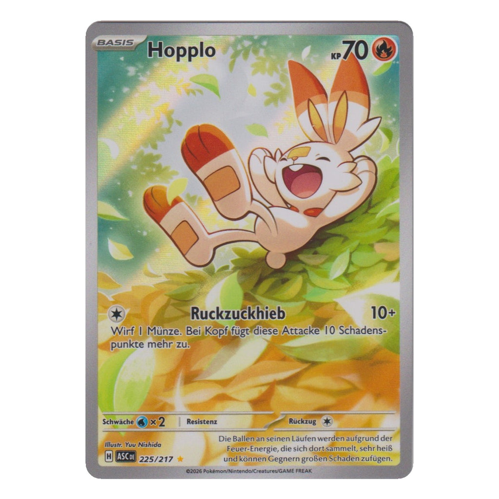 Pokémon: Hopplo – Erhabene Helden (ASC 225) – Einzelkarte