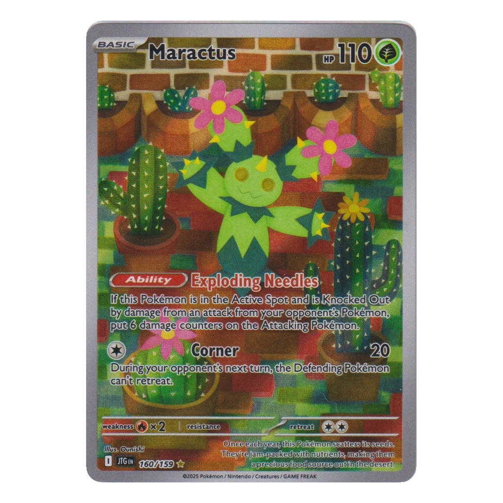 Pokémon: Maractus – Journey Together (JTG 160) – Einzelkarte