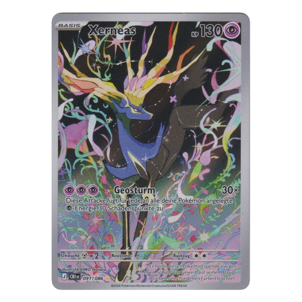 Pokémon: Xerneas – Wachsendes Chaos (CRI 091) – Einzelkarte