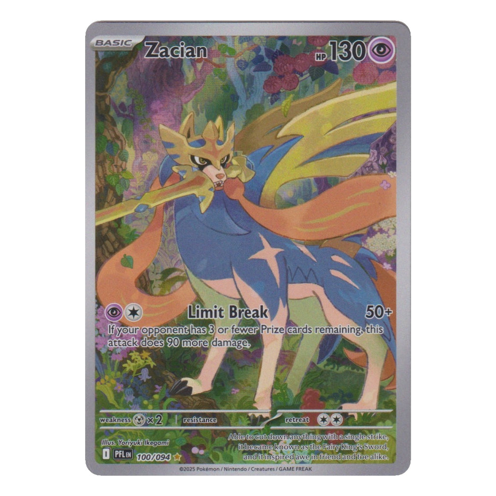 Pokémon: Zacian – Fatale Flammen (PFL 100) – Einzelkarte