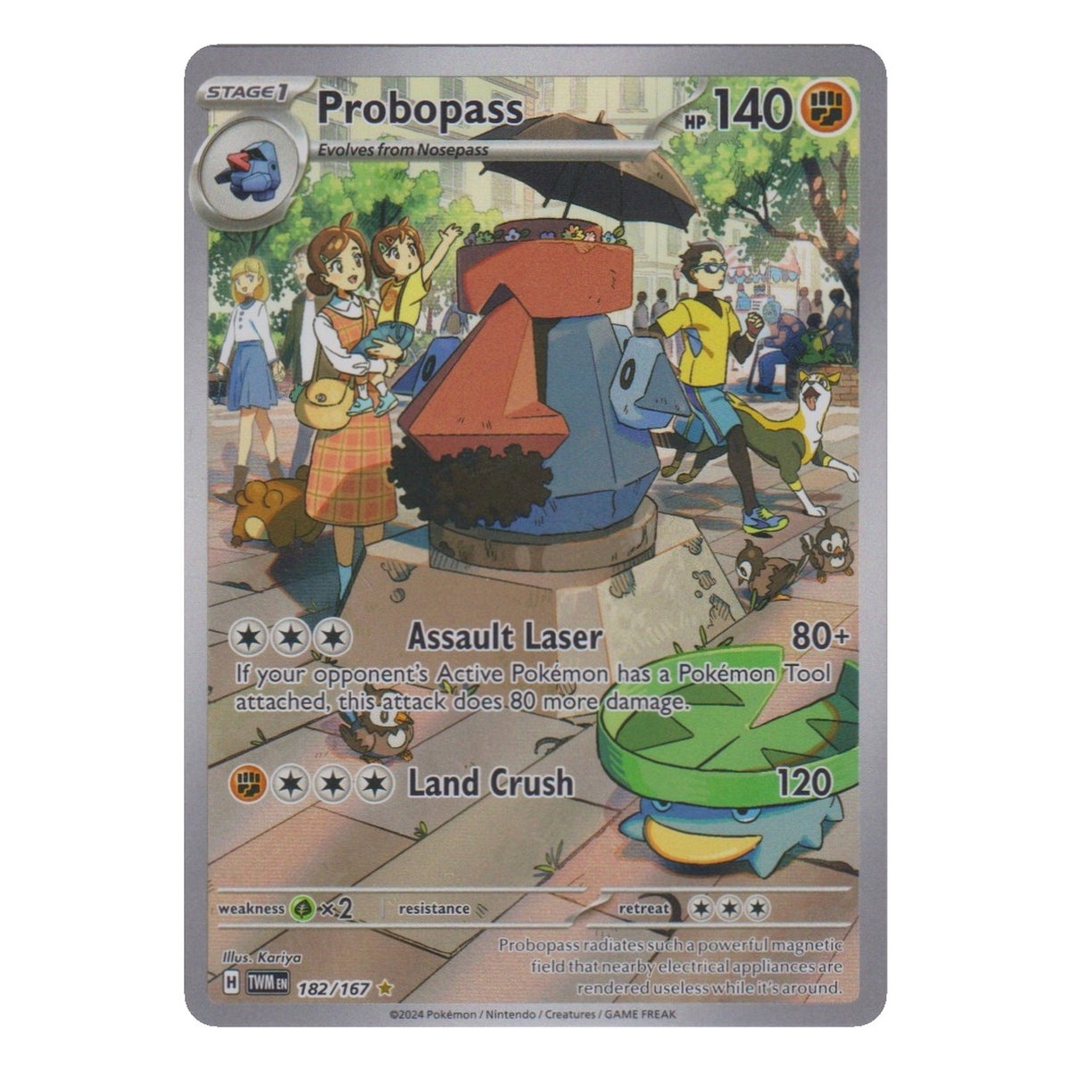 Pokémon: Probopass – Twilight Masquerade (TWM 182) – Einzelkarte