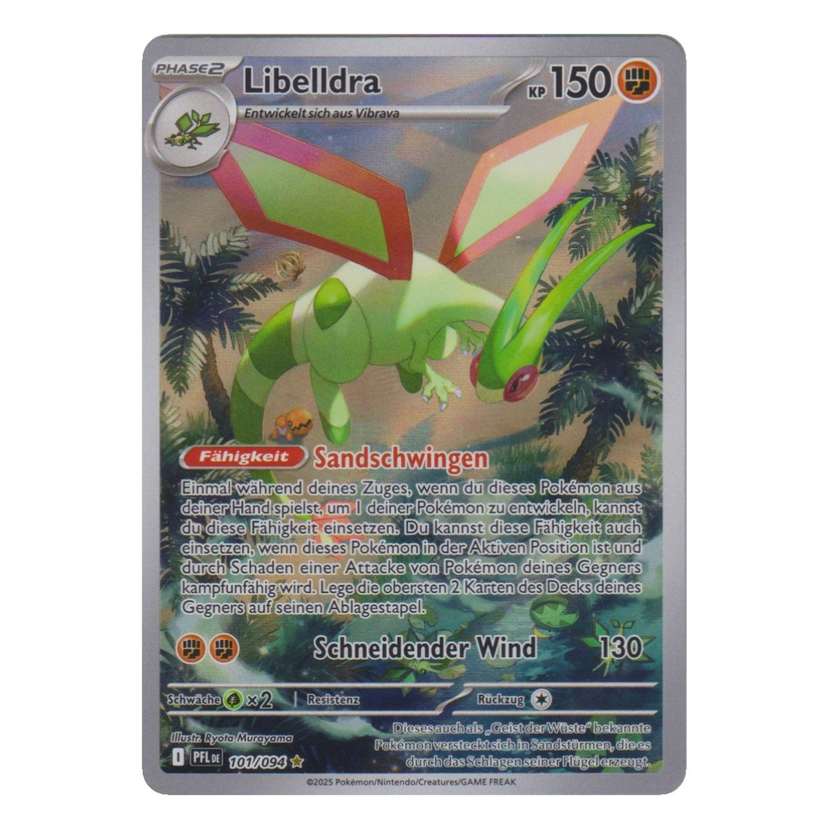 Pokémon: Libelldra – Fatale Flammen (PFL 101) – Einzelkarte