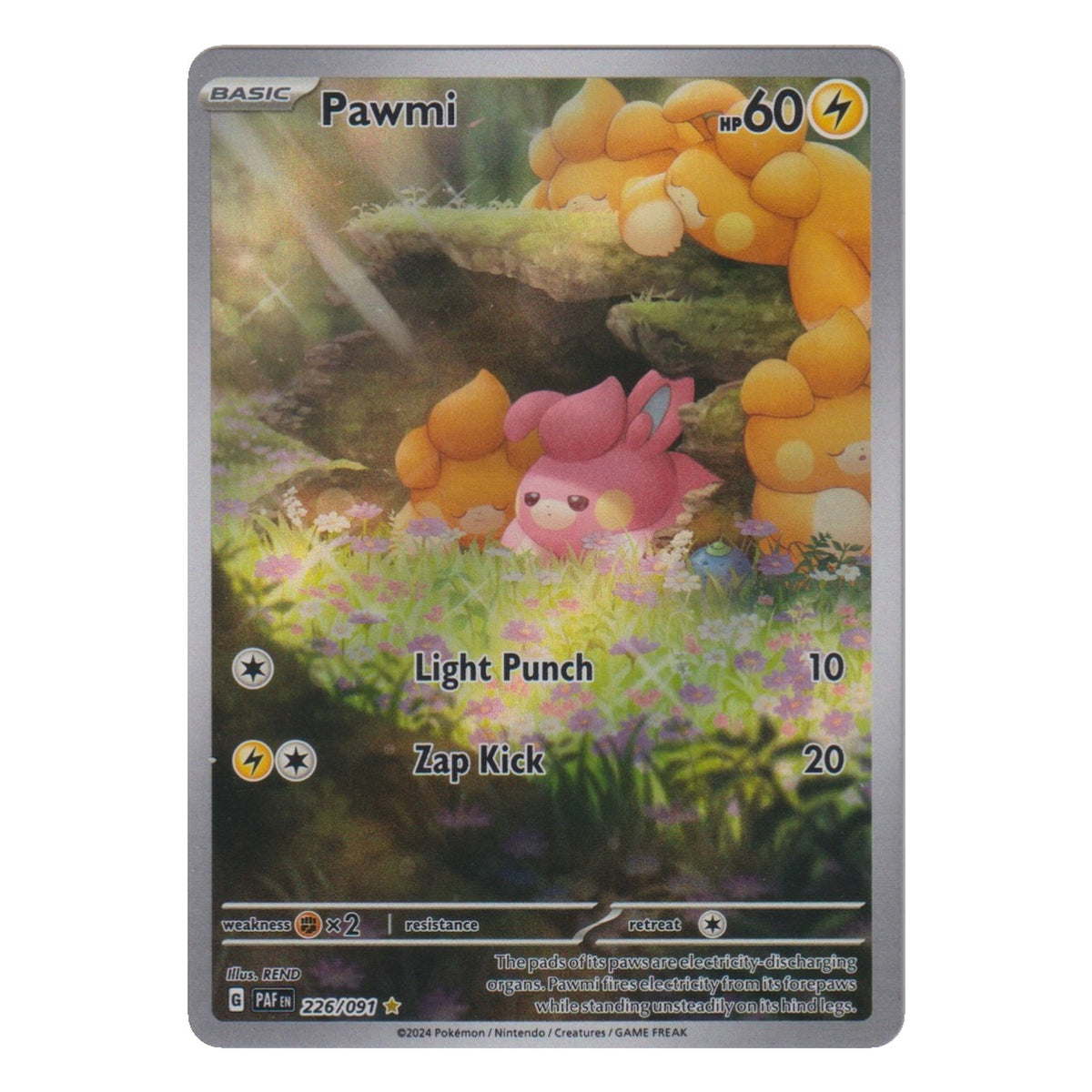 Pokémon: Pawmi – Paldean Fates (PAF 226) – Einzelkarte