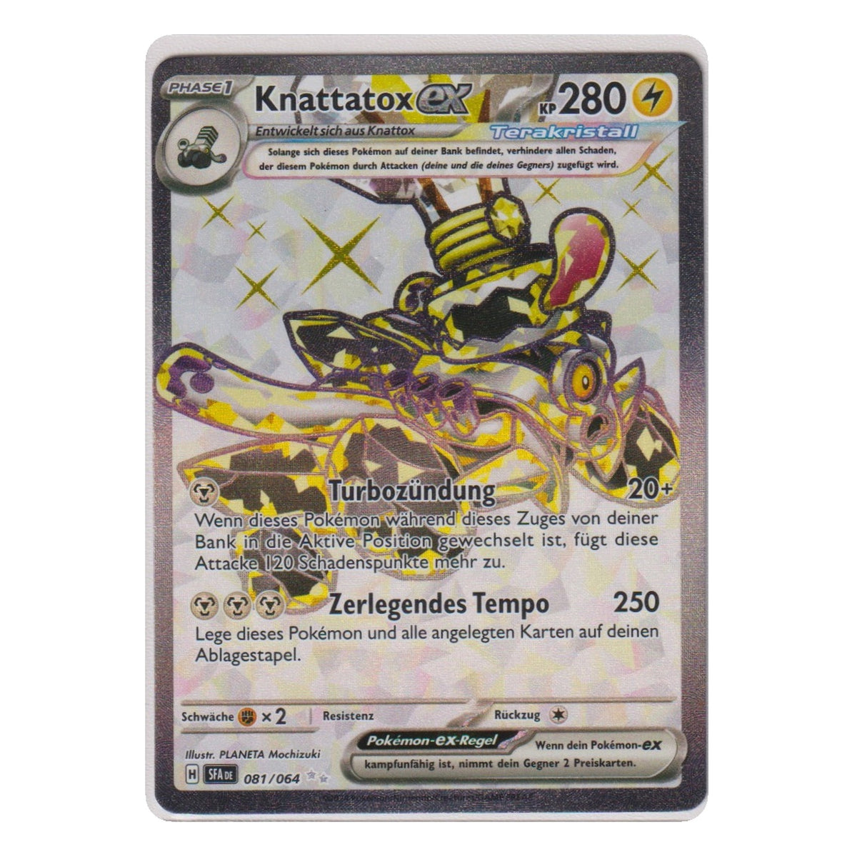 Pokémon: Knattatox ex – Nebel der Sagen (SFA 081) – Einzelkarte