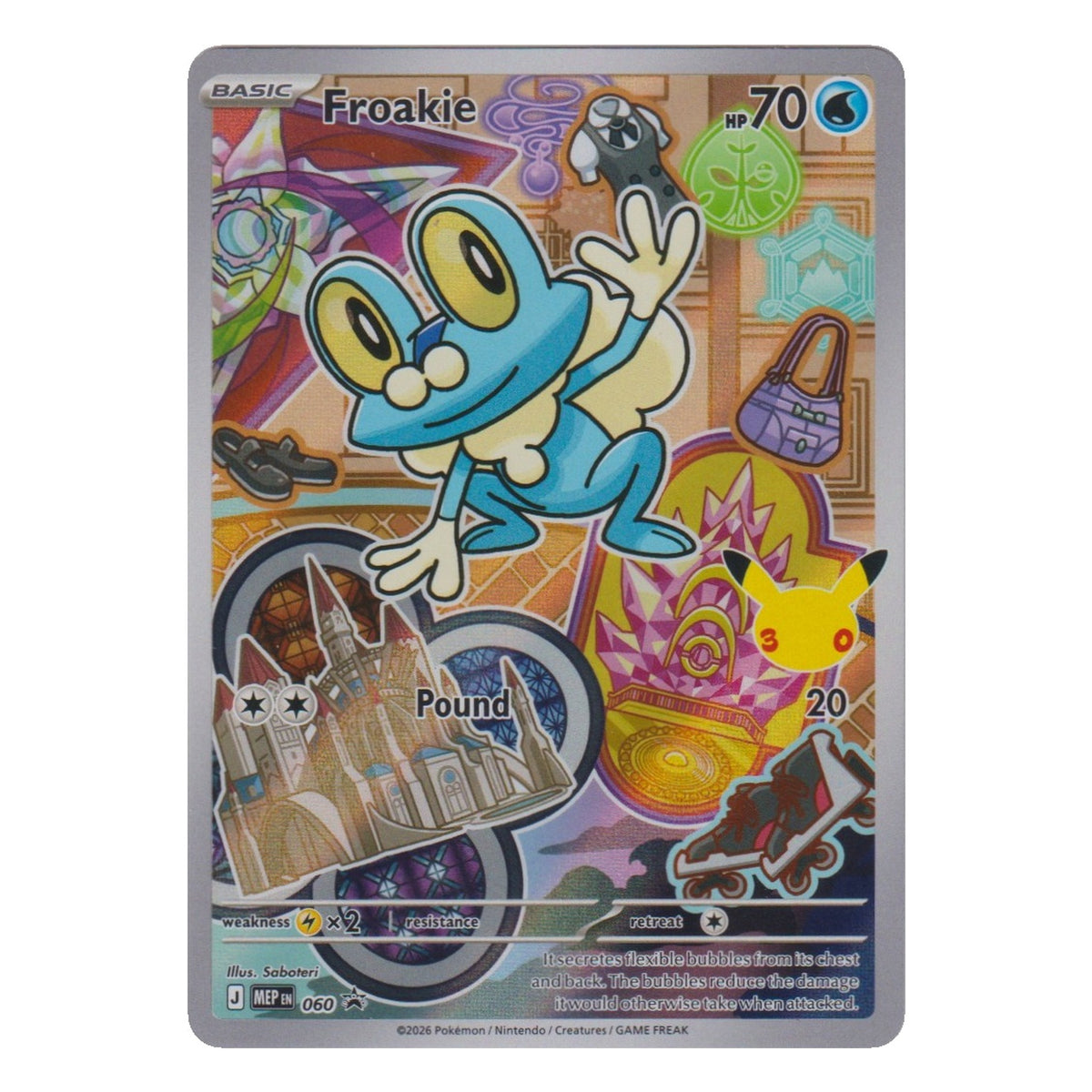 Pokémon: Froakie – MEP Black Star Promos (MEP 060) – Einzelkarte