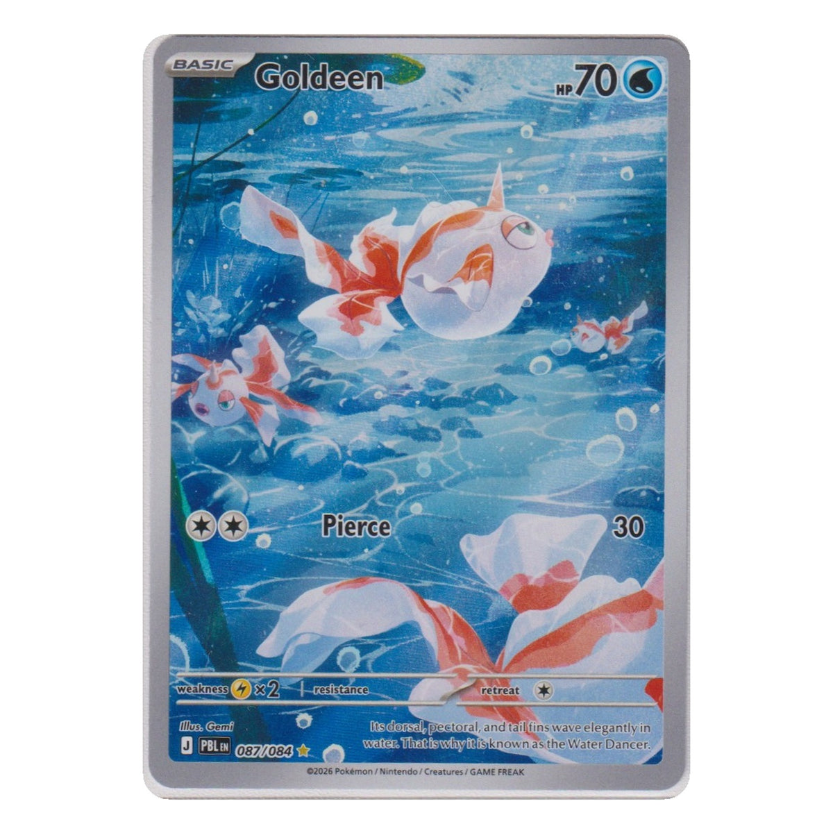 Pokémon: Goldeen – Pitch Black (PBL 087) – Einzelkarte