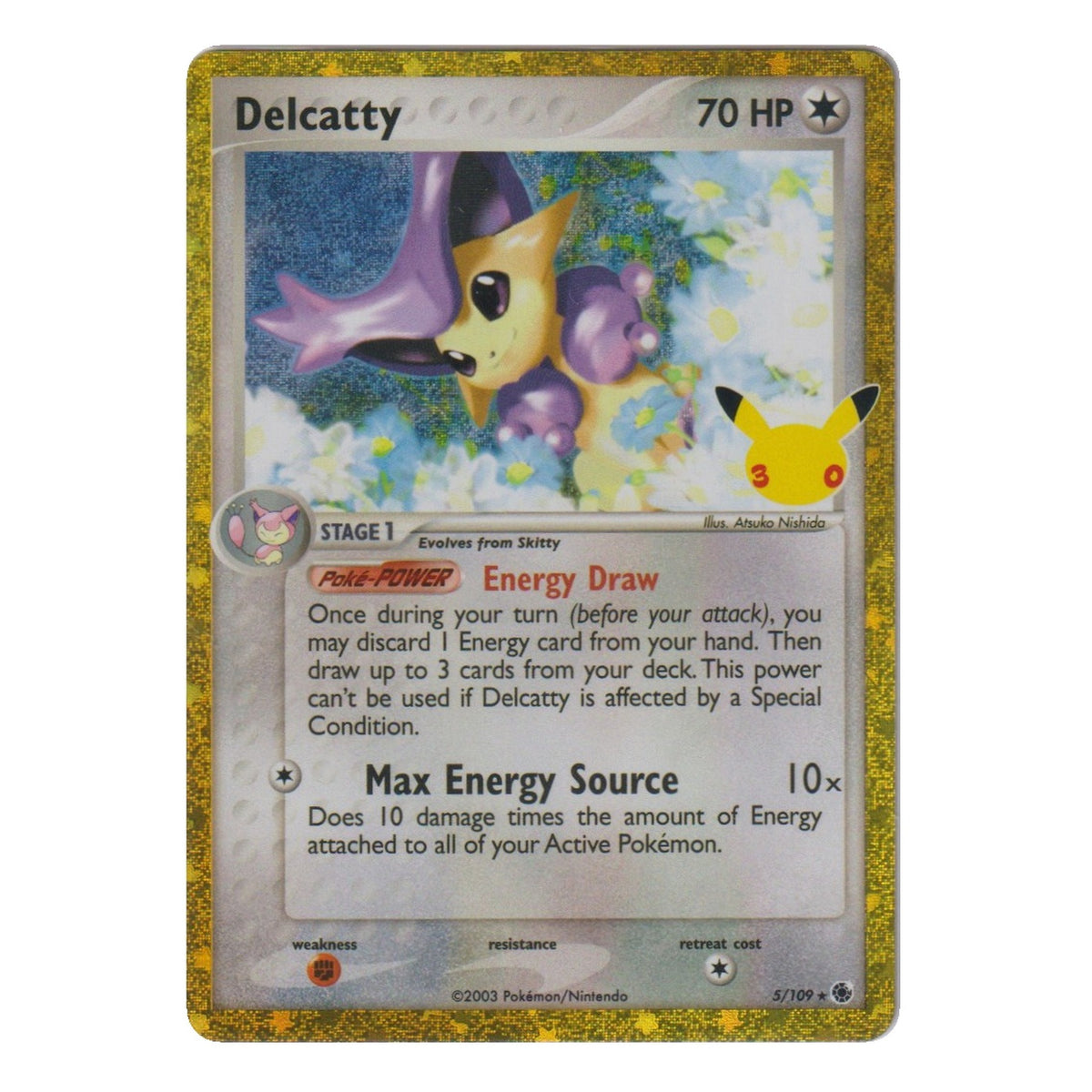 Pokémon: Delcatty – 30th Celebration (30C RS 5) – Einzelkarte