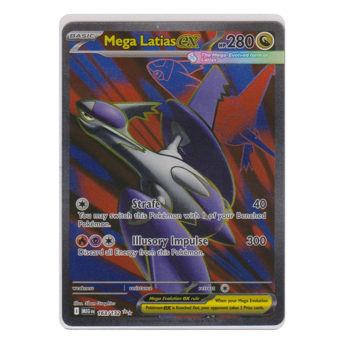 Pokémon: Mega Latias ex – Mega Evolution (MEG 163) – Einzelkarte