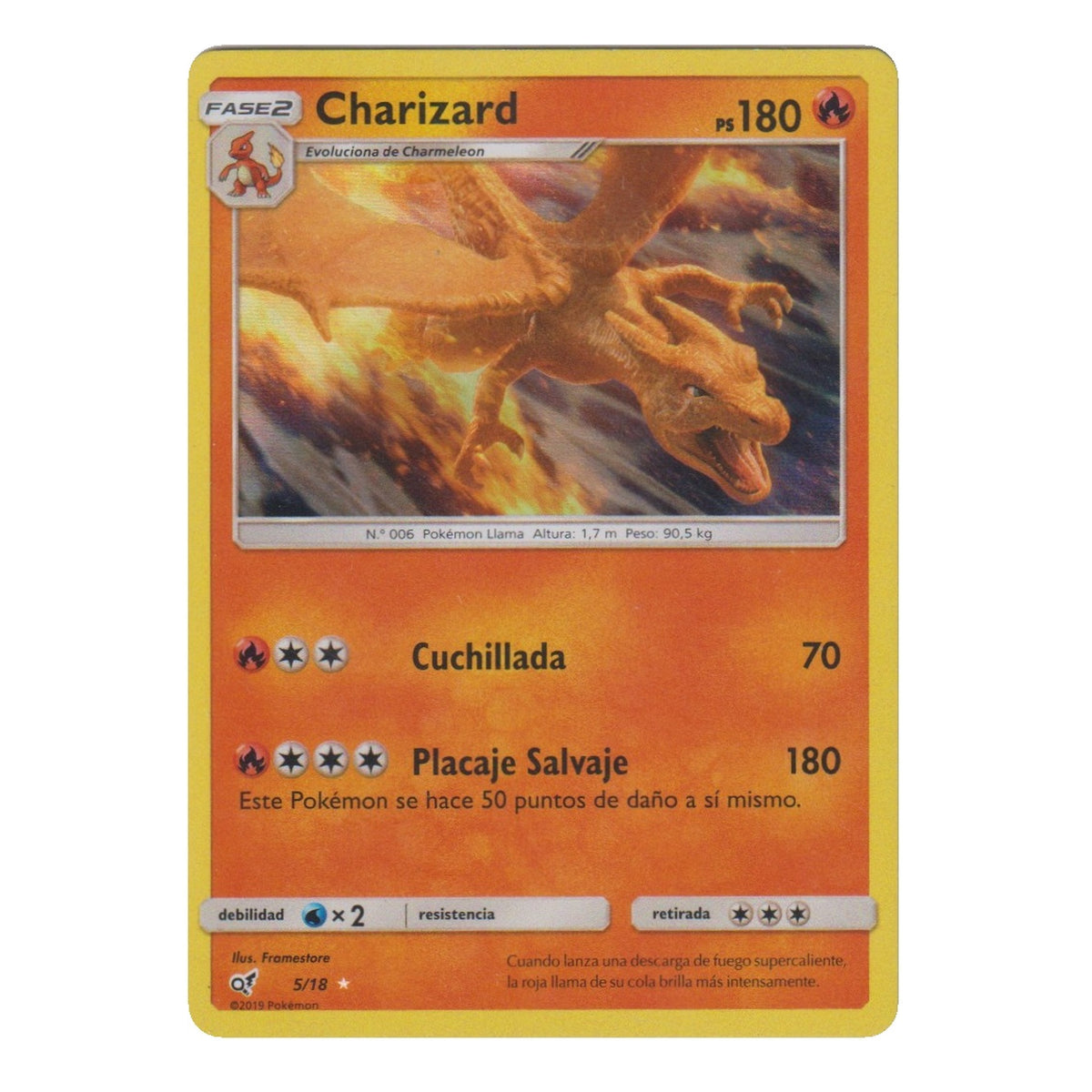 Pokémon: Charizard – Detective Pikachu (DET 5) – Einzelkarte