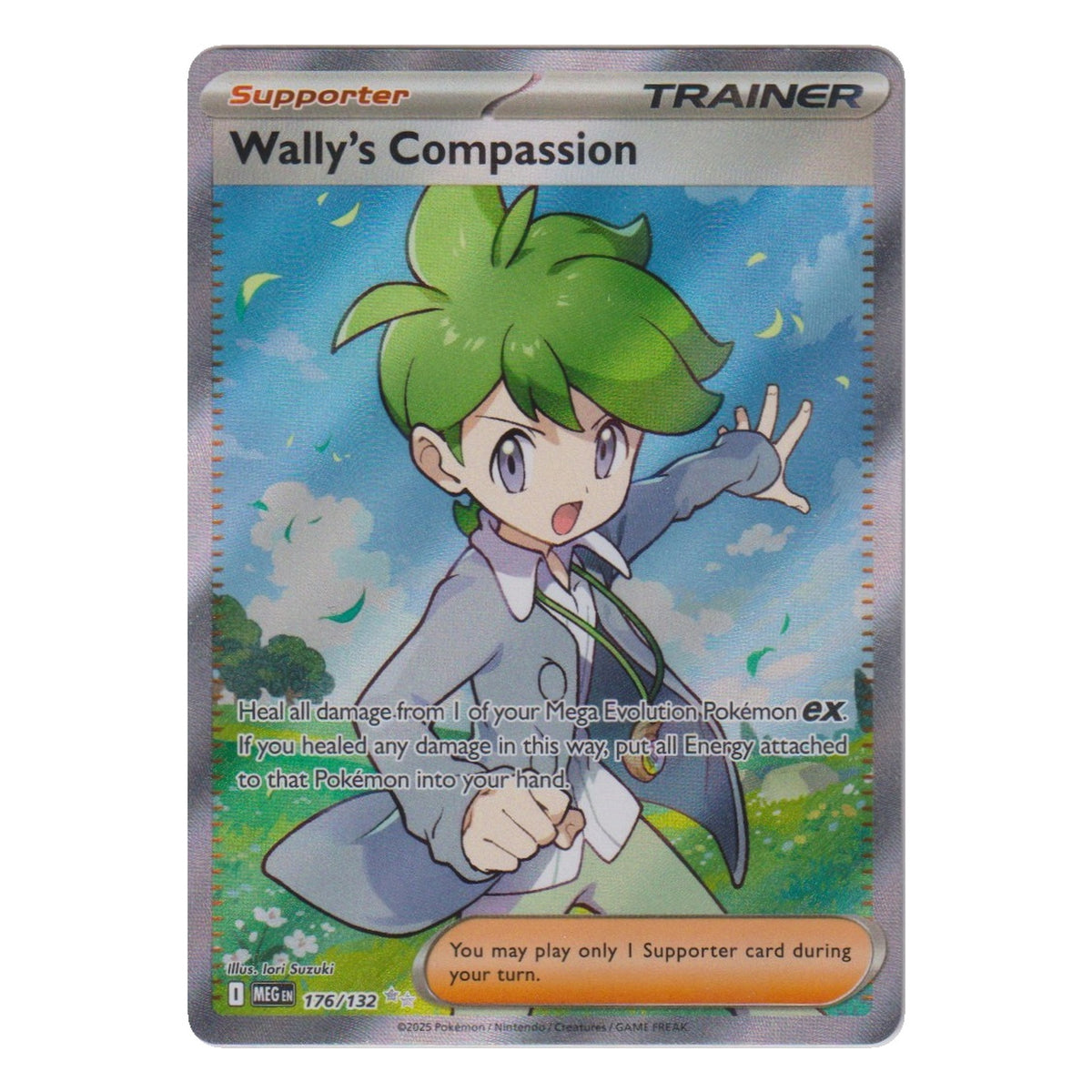 Pokémon: Wally's Compassion – Mega Evolution (MEG 176) – Einzelkarte