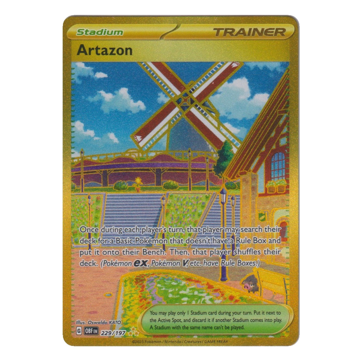 Pokémon: Artazon – Obsidian Flames (OBF 229) – Einzelkarte