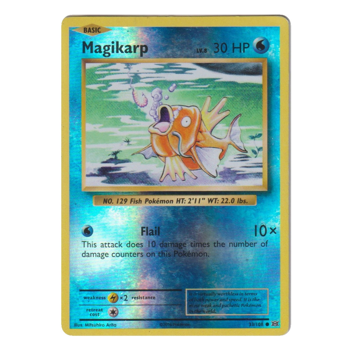 Pokémon: Magikarp – Evolutions (EVO 33) – Einzelkarte