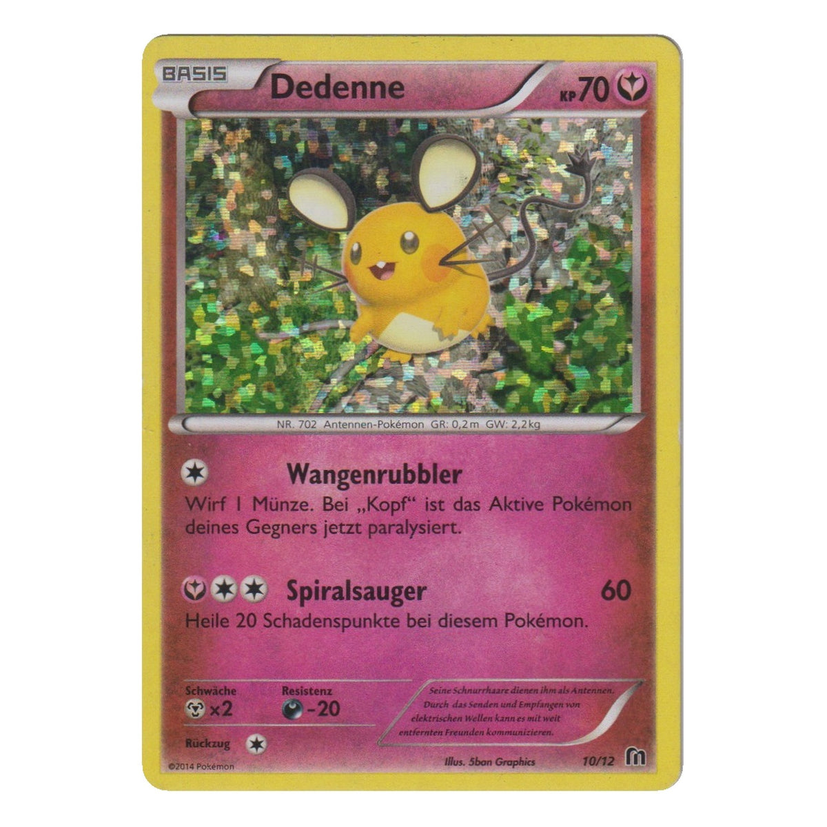 Pokémon: Dedenne – McDonald's Collection 2016 (MCD16 10) – Einzelkarte
