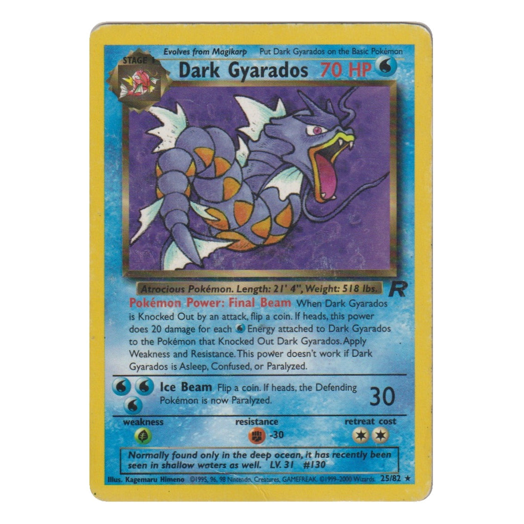 Pokémon: Dark Gyarados – Team Rocket (TR 25) – Einzelkarte