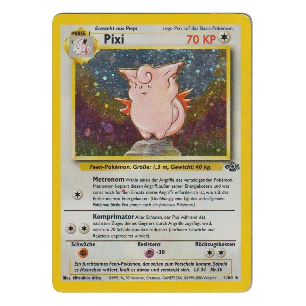 Pokémon: Pixi – Jungle (JU 1) – Einzelkarte