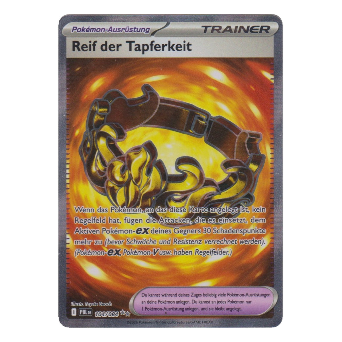 Pokémon: Reif der Tapferkeit – Dunkelnacht (PBL 104) – Einzelkarte