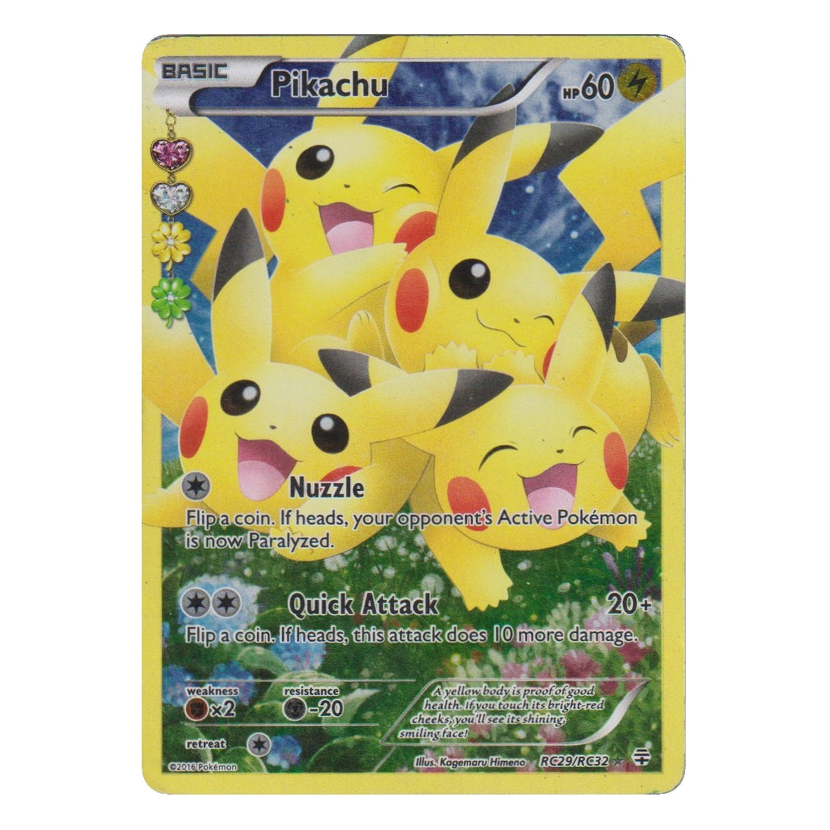 Pokémon: Pikachu – Generations (RC29/RC32) – Einzelkarte