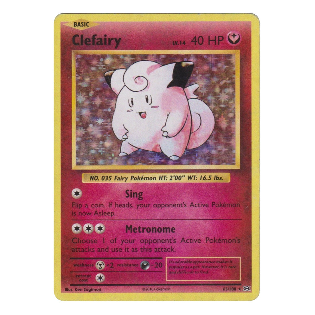 Pokémon: Clefairy – Evolutions (EVO 63) – Einzelkarte
