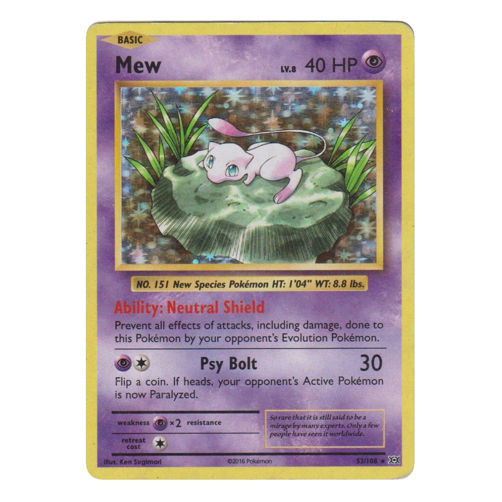 Pokémon: Mew – Evolutions (EVO 53) – Einzelkarte
