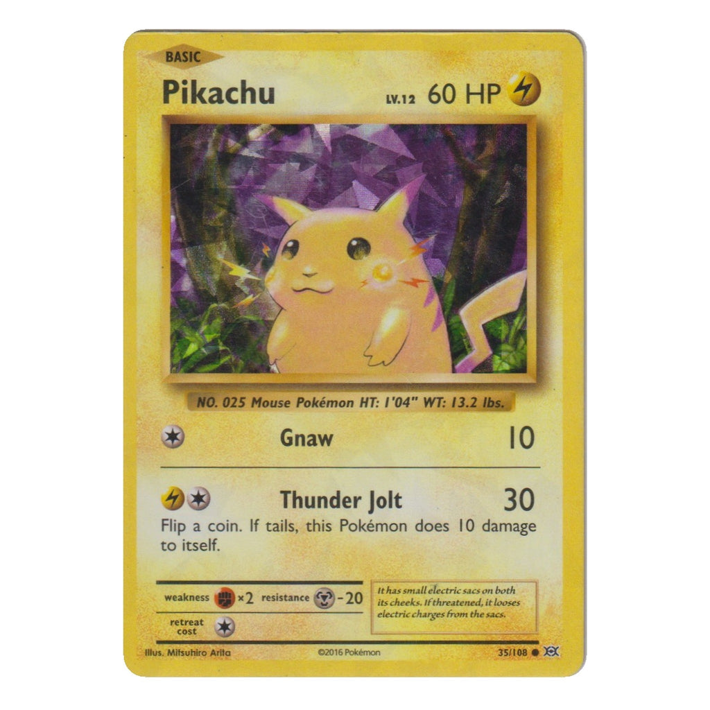 Pokémon: Pikachu – Evolutions (EVO 35) Cracked Ice Holo – Einzelkarte