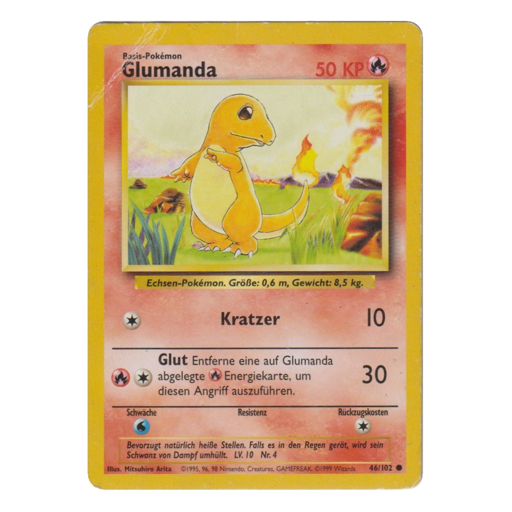 Pokémon: Glumanda – Base Set (BS 46) – Einzelkarte