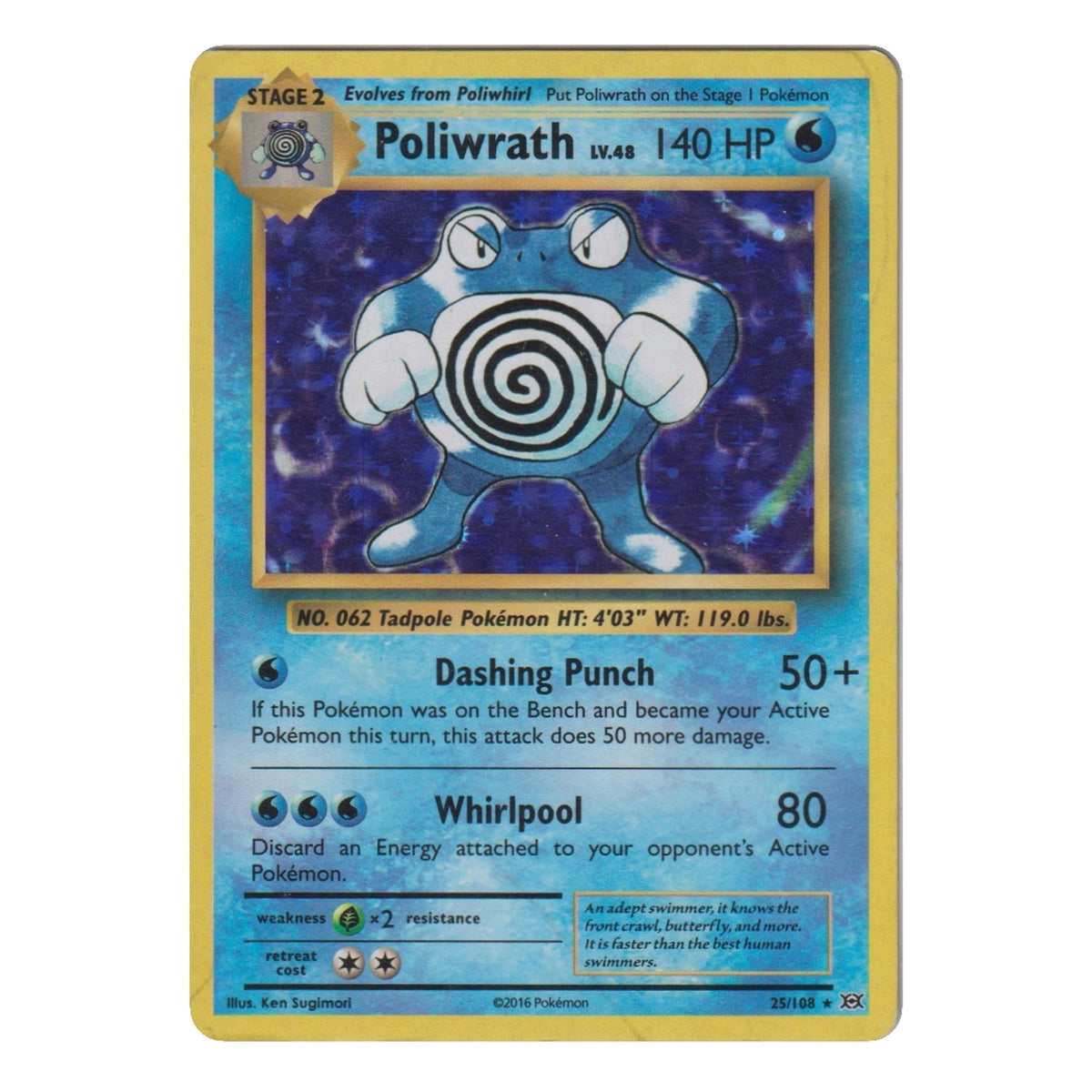 Pokémon: Poliwrath – Evolutions (EVO 25) – Einzelkarte
