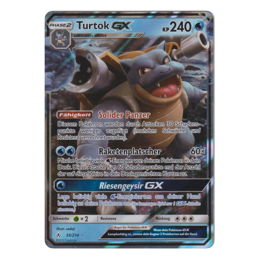 Pokémon: Turtok GX – Unbroken Bonds (UNB 35) – Einzelkarte
