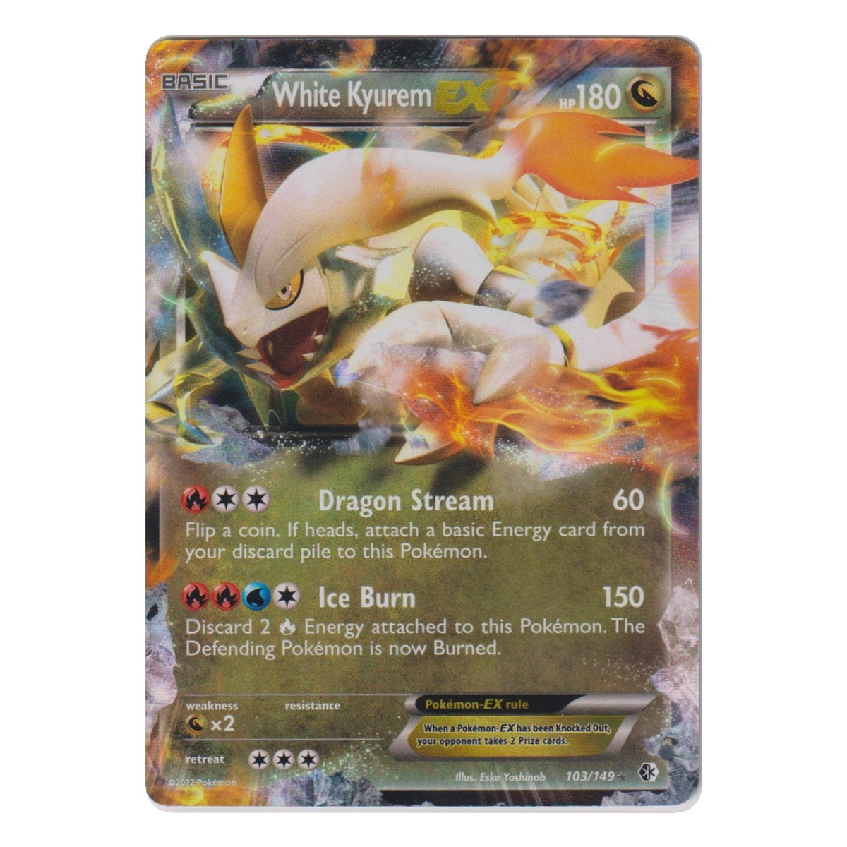 Pokémon: White Kyurem EX – Boundaries Crossed (103/149) – Einzelkarte
