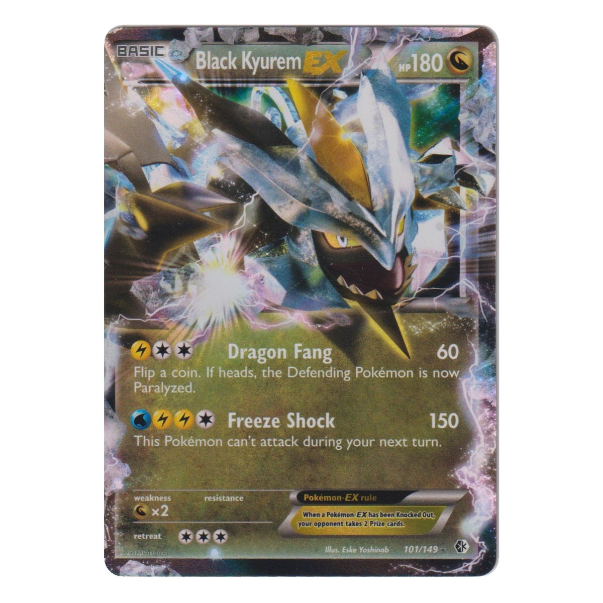 Pokémon: Black Kyurem EX – Boundaries Crossed (101/149) – Einzelkarte