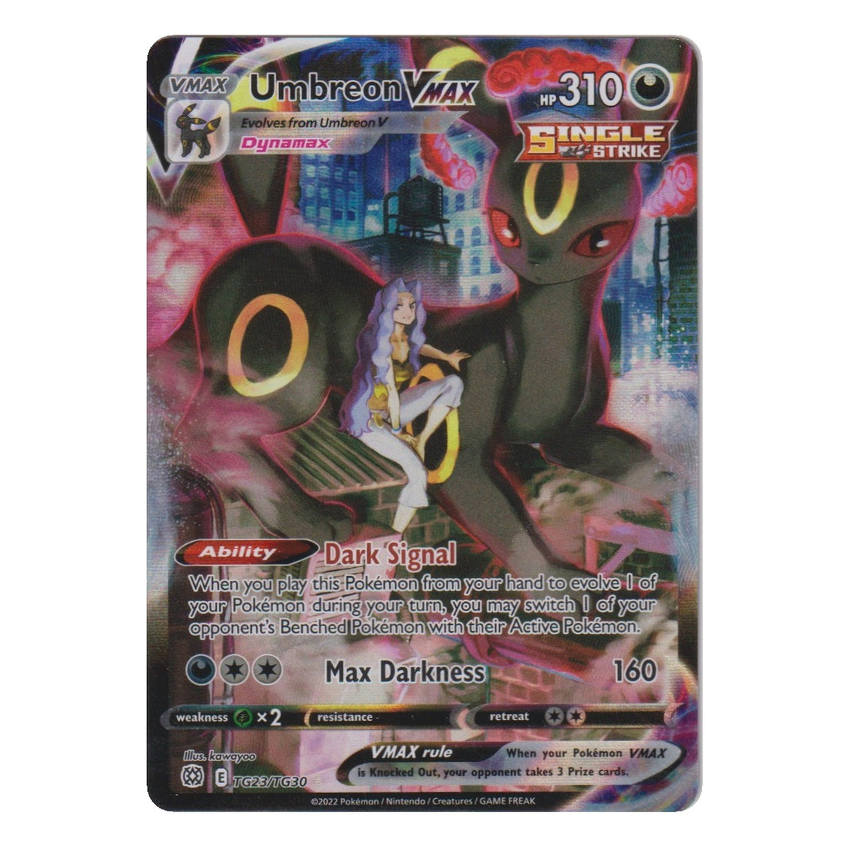 Pokémon: Umbreon VMAX – Brilliant Stars (TG23/TG30) – Einzelkarte