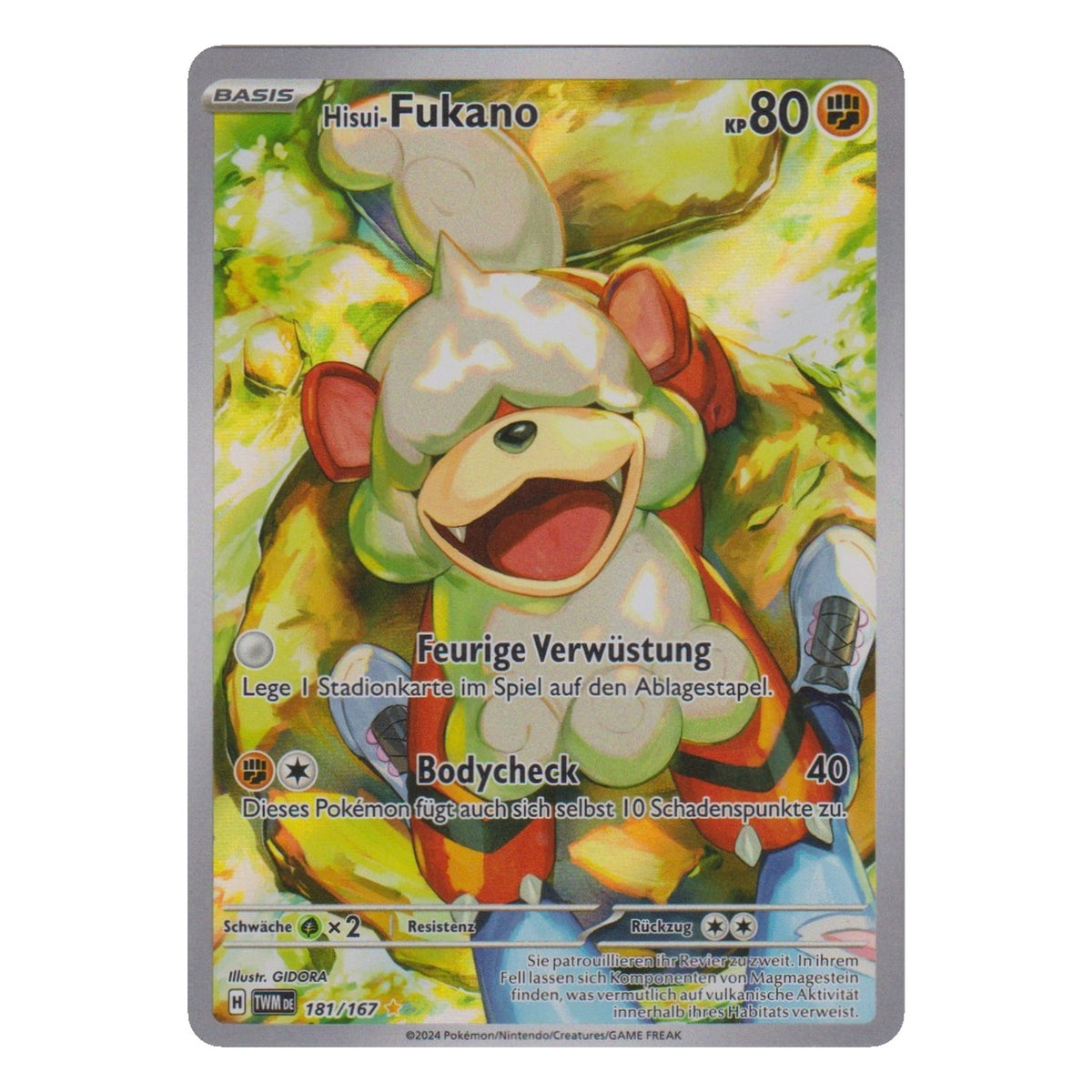 Pokémon: Hisui-Fukano – Maskerade im Zwielicht (TWM 181) – Einzelkarte