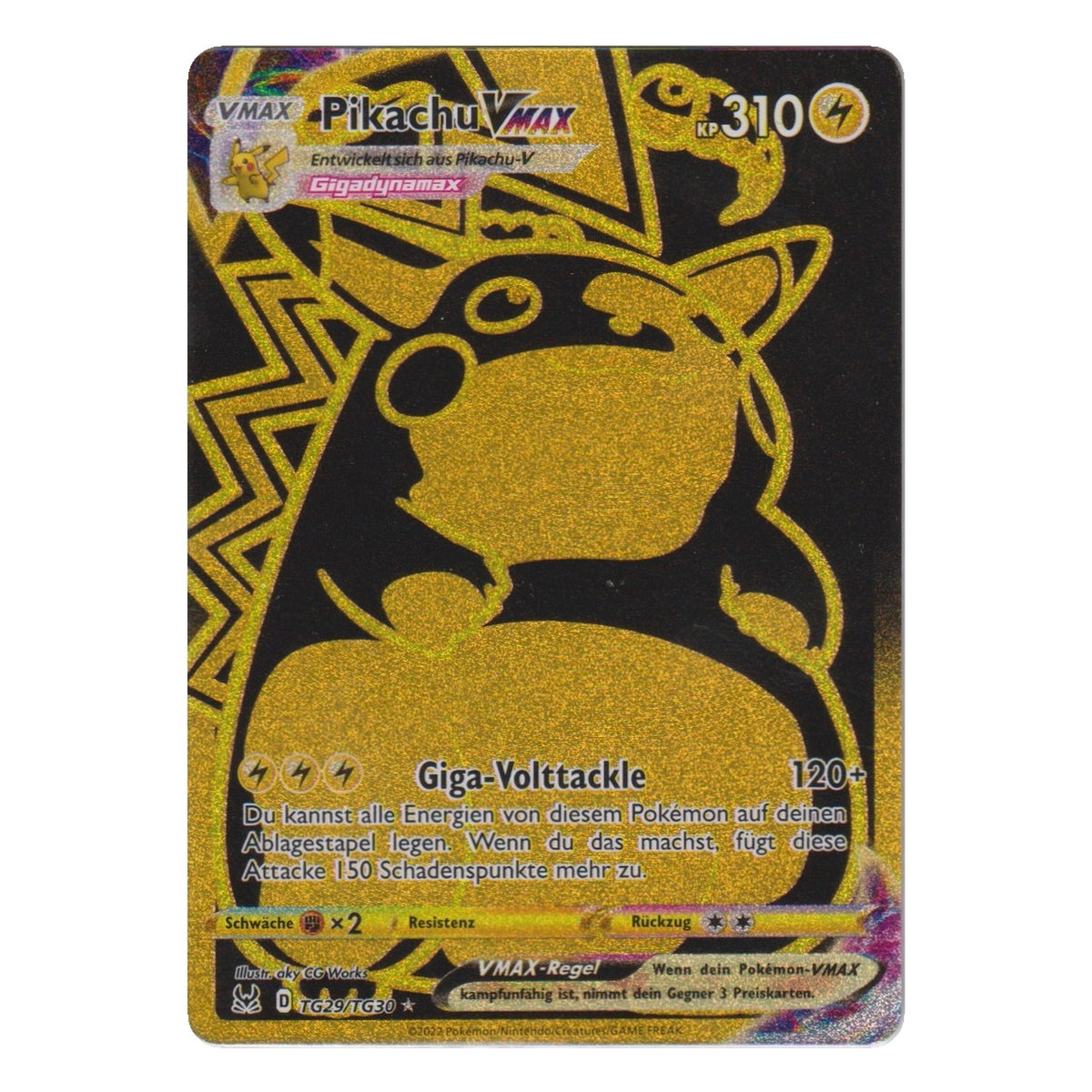 Pokémon: Pikachu VMAX (TG29/TG30) – Einzelkarte
