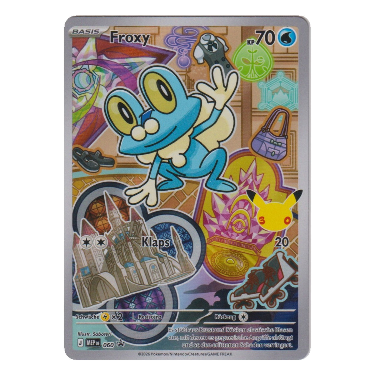 Pokémon: Froxy – MEP Black Star Promos (MEP 060) – Einzelkarte