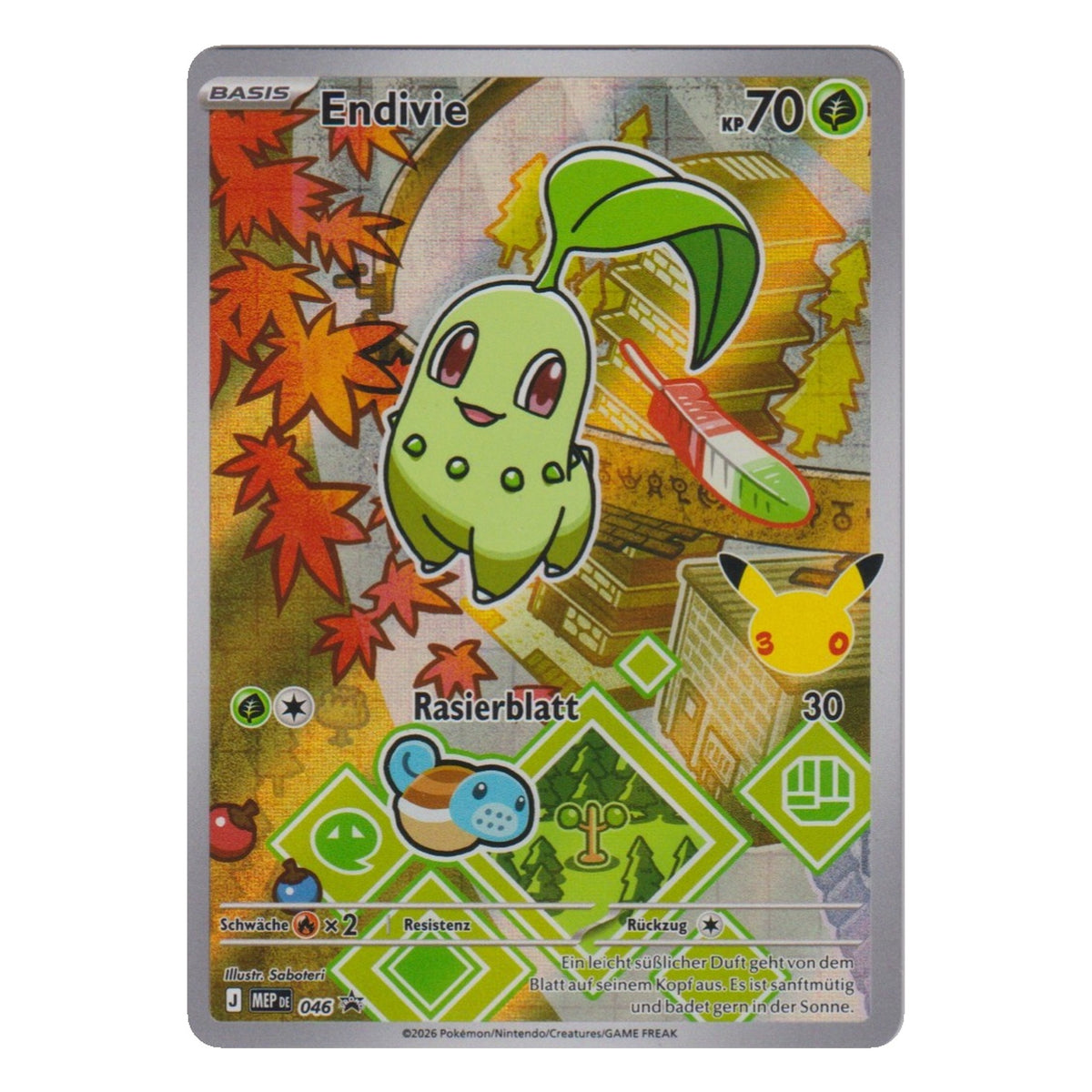 Pokémon: Endivie – MEP Black Star Promos (MEP 046) – Einzelkarte