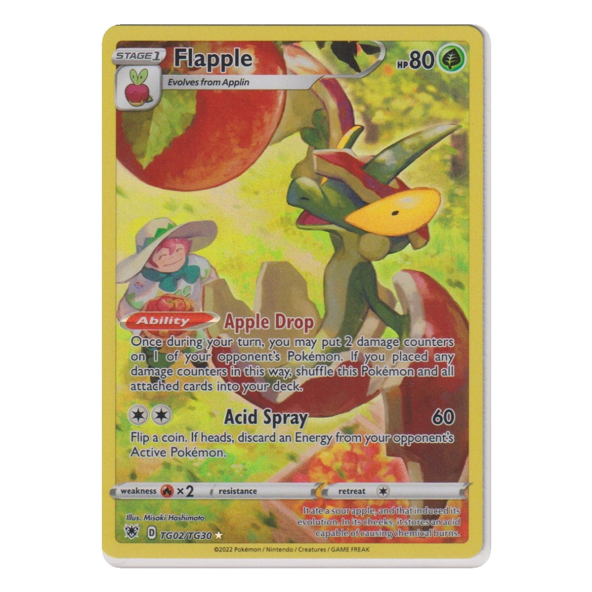 Pokémon: Flapple (TG02/TG30) – Einzelkarte