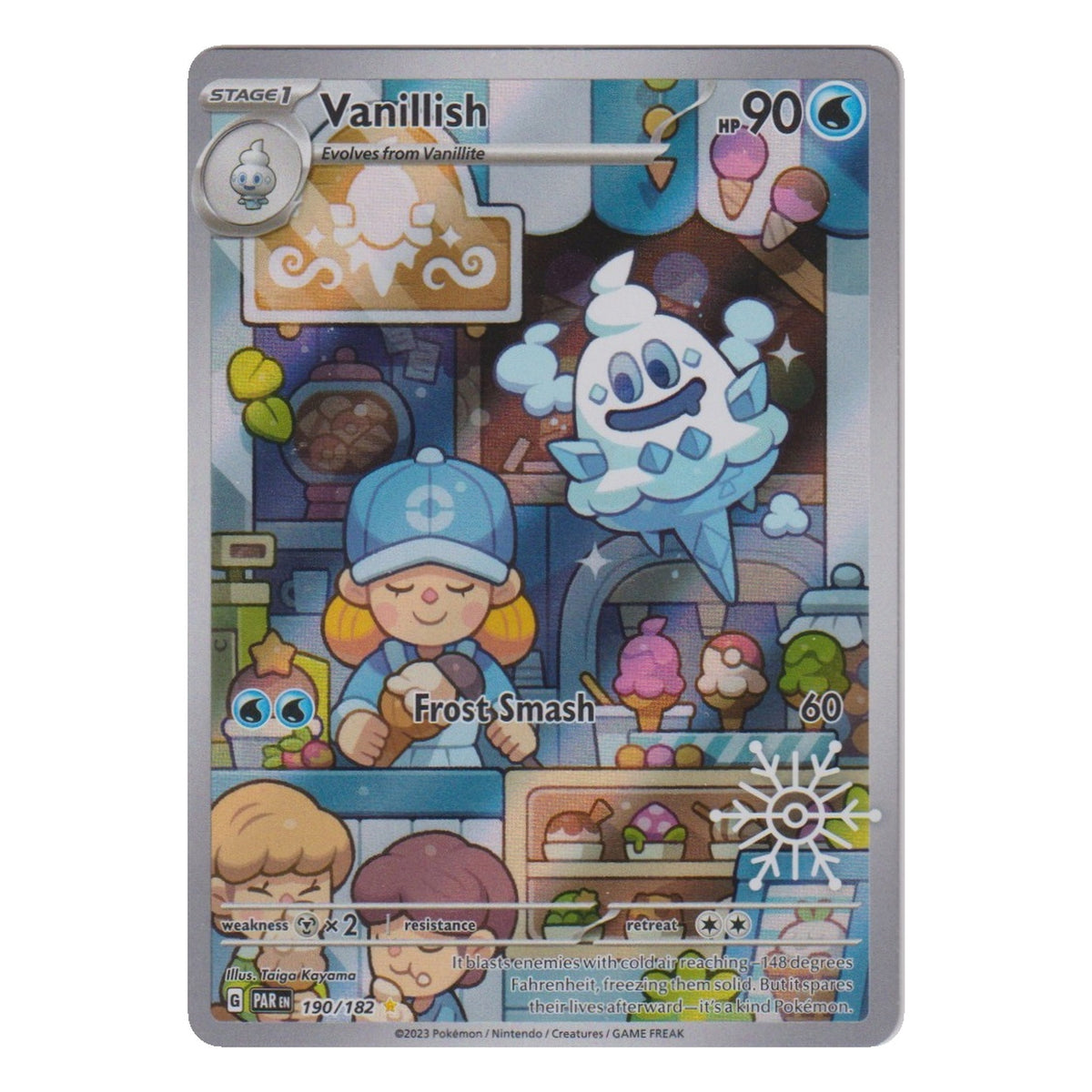Pokémon: Vanillish – Paradoxrift (PAR 190) – Einzelkarte