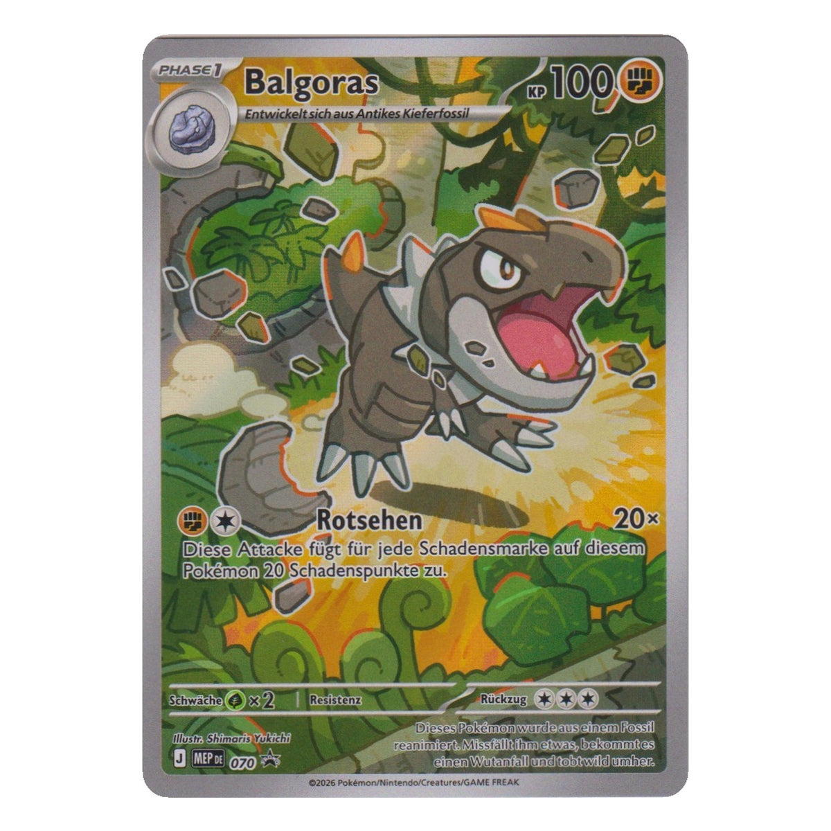 Pokémon: Balgoras – MEP Black Star Promos (MEP 070) – Einzelkarte