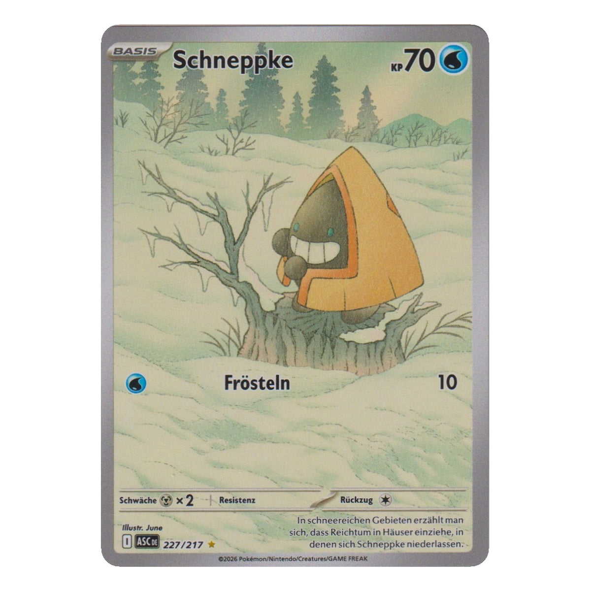 Pokémon: Schneppke – Erhabene Helden (ASC 227) – Einzelkarte