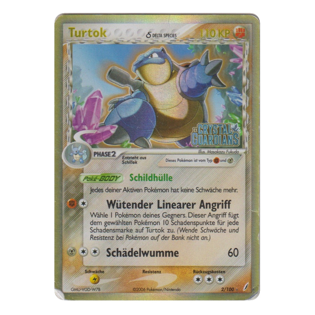 Pokémon: Turtok δ Delta Species – EX Crystal Guardians (CG 2) – Einzelkarte