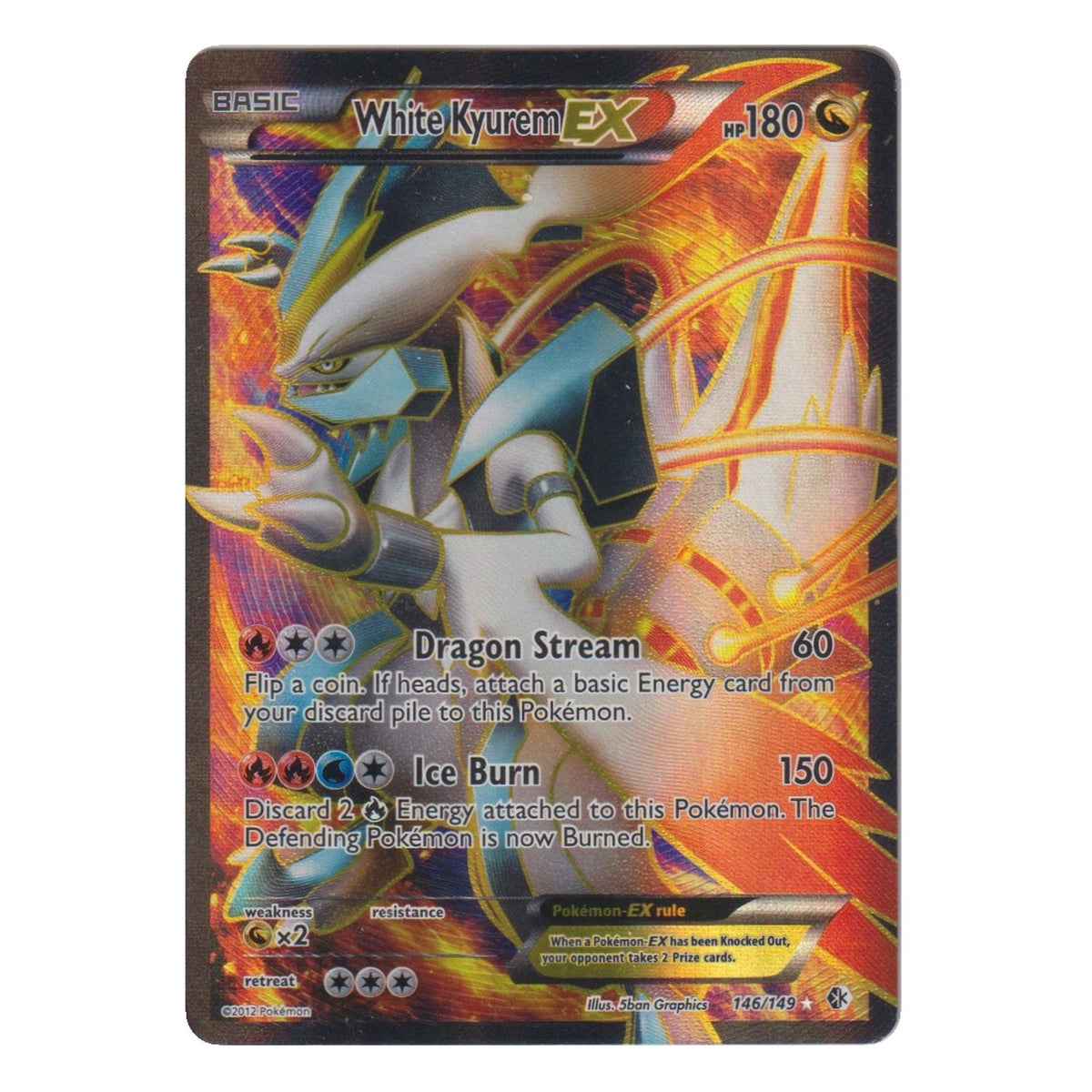 Pokémon: White Kyurem EX – Boundaries Crossed (BCR 146) – Einzelkarte