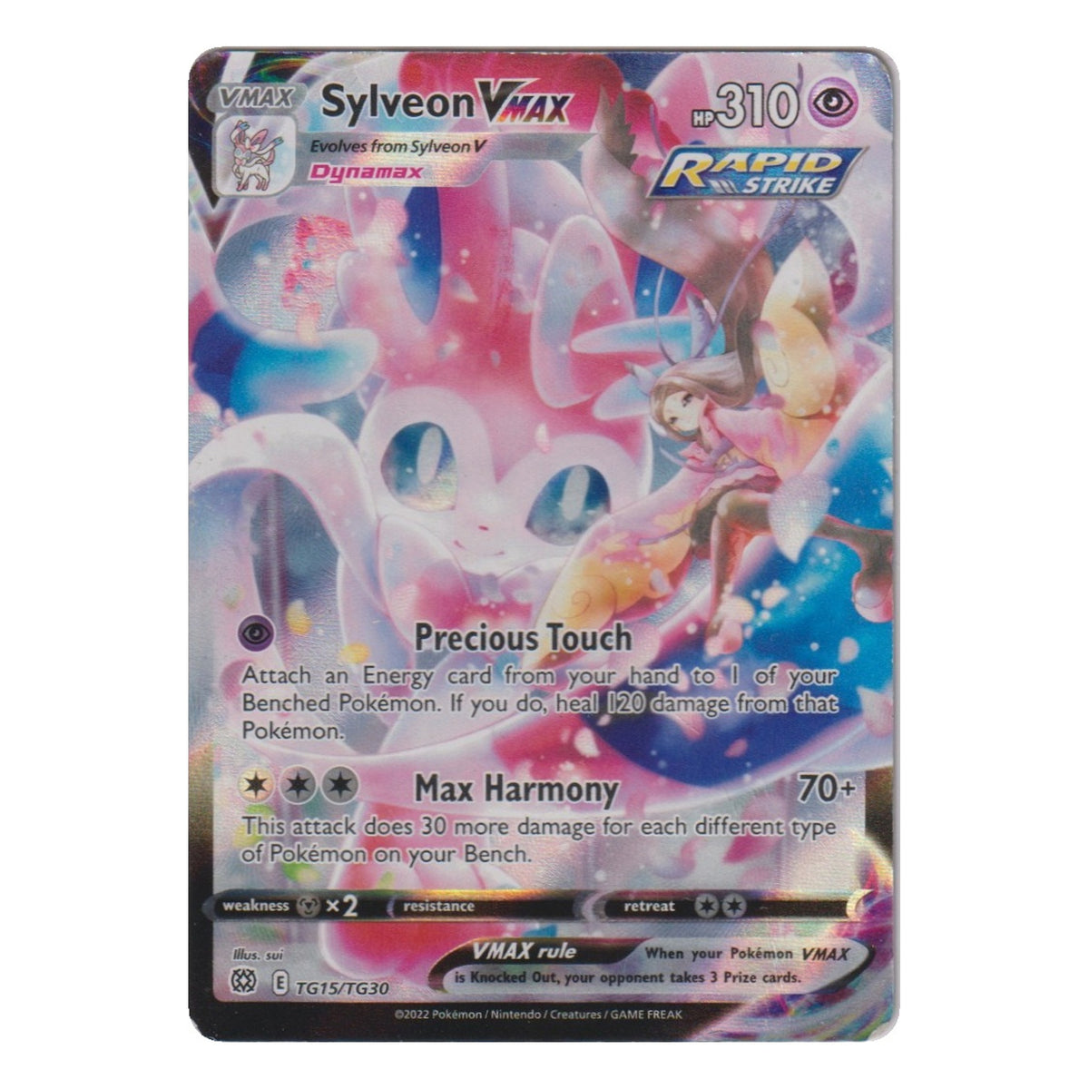 Pokémon: Sylveon VMAX (TG15/TG30) – Einzelkarte
