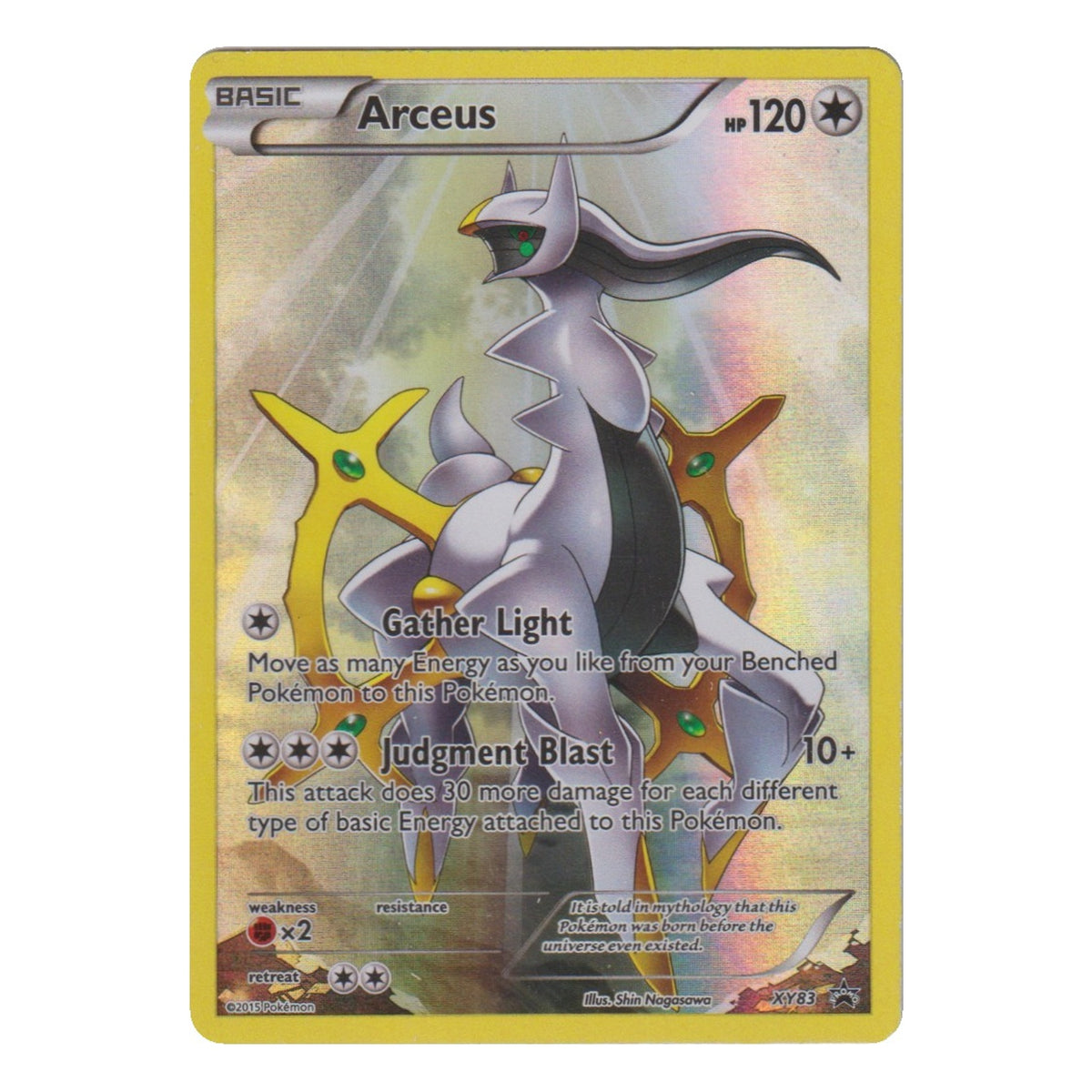 Pokémon: Arceus – XY Black Star Promos (XY 83) – Einzelkarte
