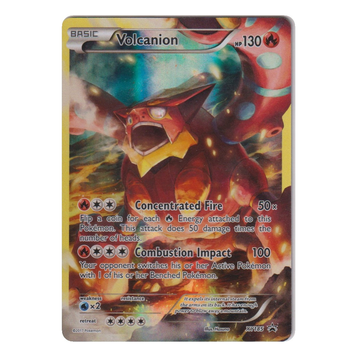 Pokémon: Volcanion – XY Black Star Promos (XY 185) – Einzelkarte