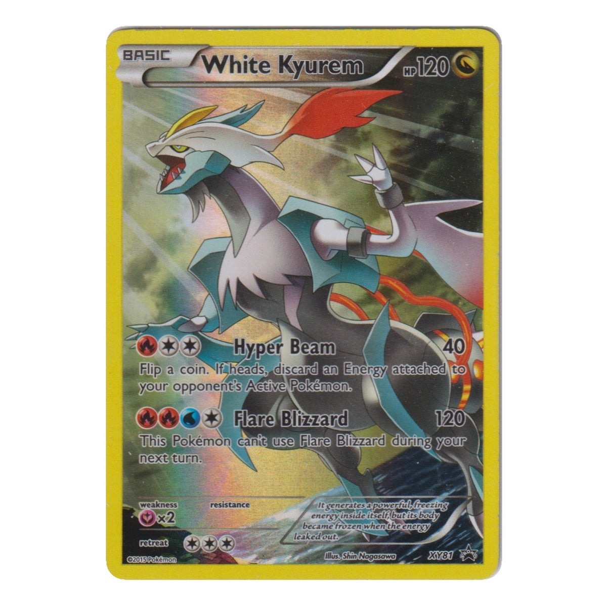 Pokémon: White Kyurem – XY Black Star Promos (XY 81) – Einzelkarte