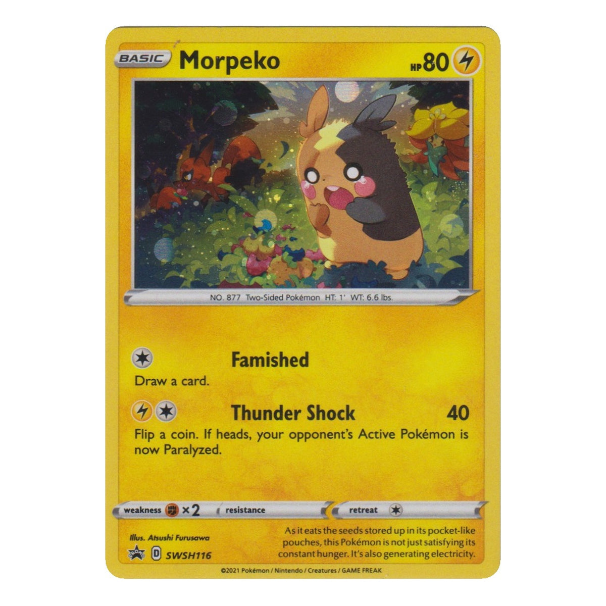 Pokémon: Morpeko (SWSH116) – Einzelkarte