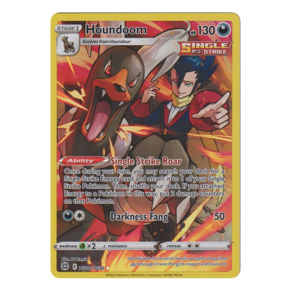 Pokémon: Houndoom – Strahlende Sterne (BRS TG10) – Einzelkarte